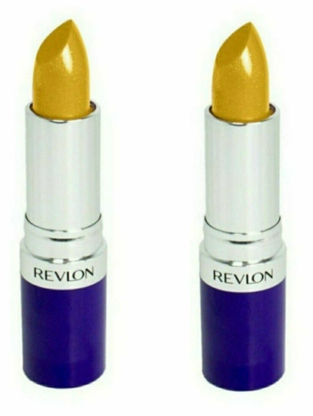 Revlon Electric Shock Lipstick, New Sealed, # 104 ELECTRIC GOLD (2 pcs)